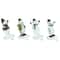 Winter Ready Glitter Snowman Christmas Stocking Holders - 7" - Set of 4
